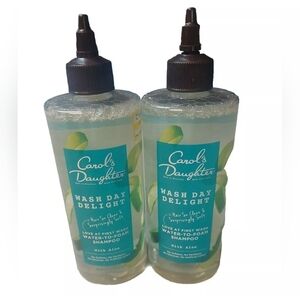 (2) Carols Daughter Wash Day Delight Water To Foam Shampoo New